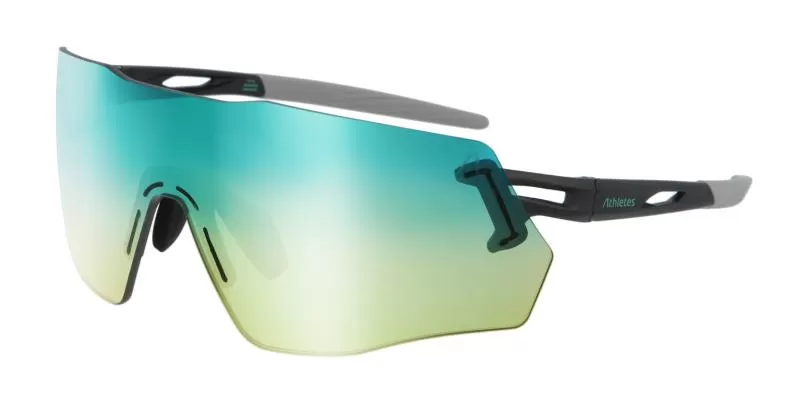 Athletes Poke Skibrille - matt black green