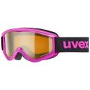 Uvex speedy pro Skibrille - pink lasergold
